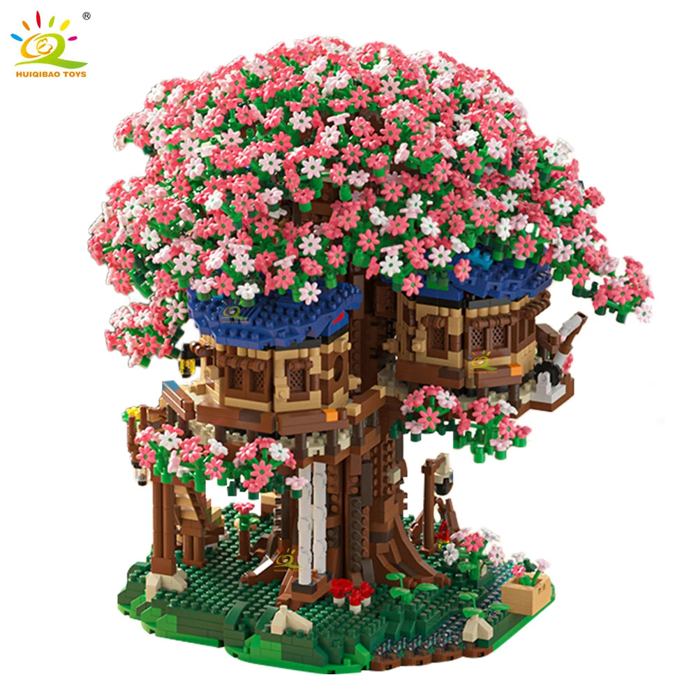PENDRA Peach Blossom Micro Building Set