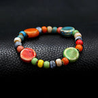 PENDRA Ceramica Colorful Handmade Boho Beaded Bracelet