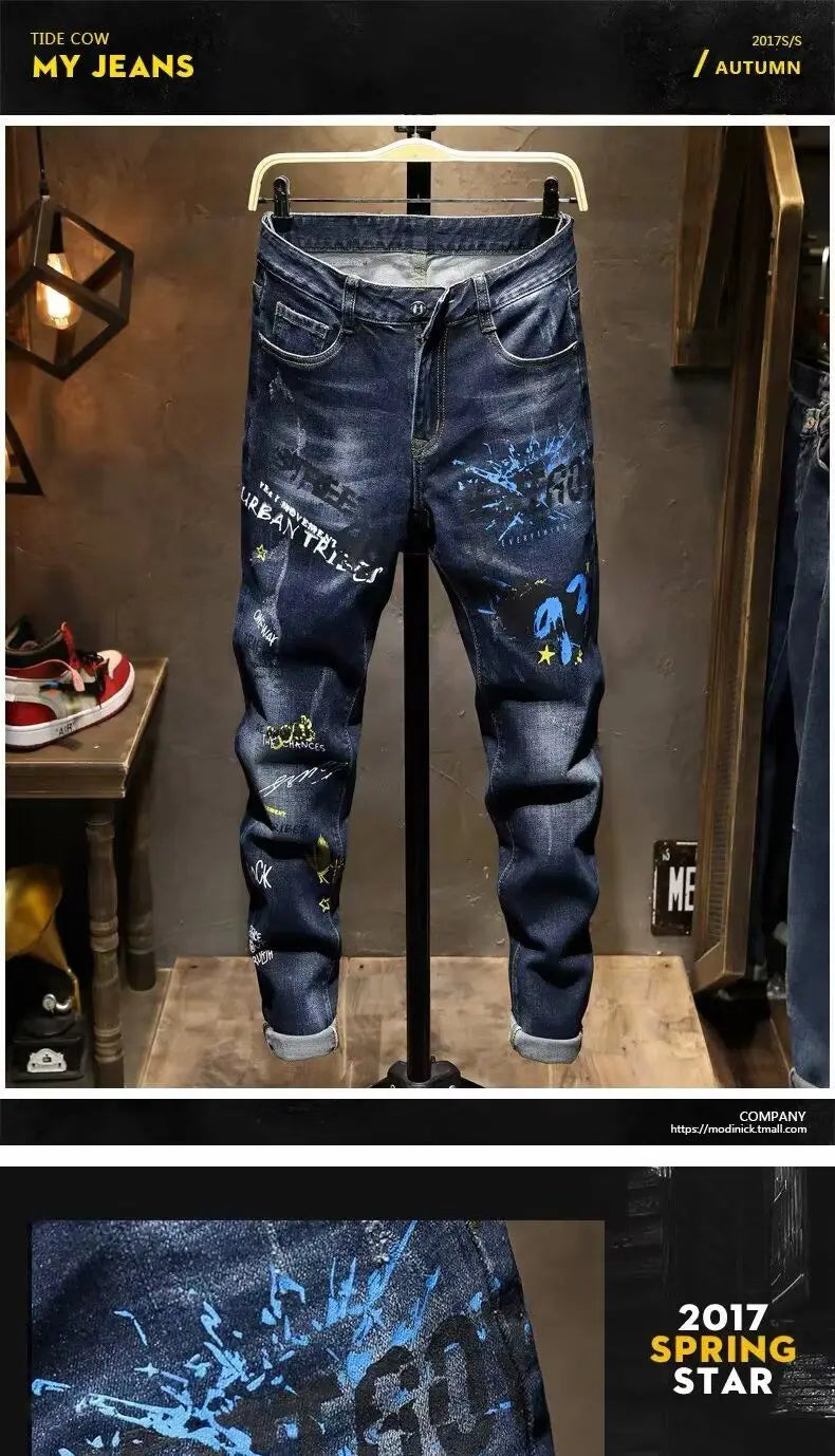 PENDRA Korean Slim Fitting Jeans