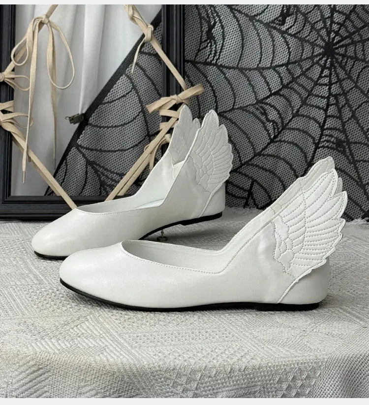 PENDRA Flat Medieval Shallow Shoes