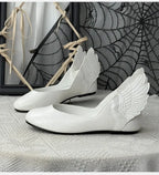 PENDRA Flat Medieval Shallow Shoes