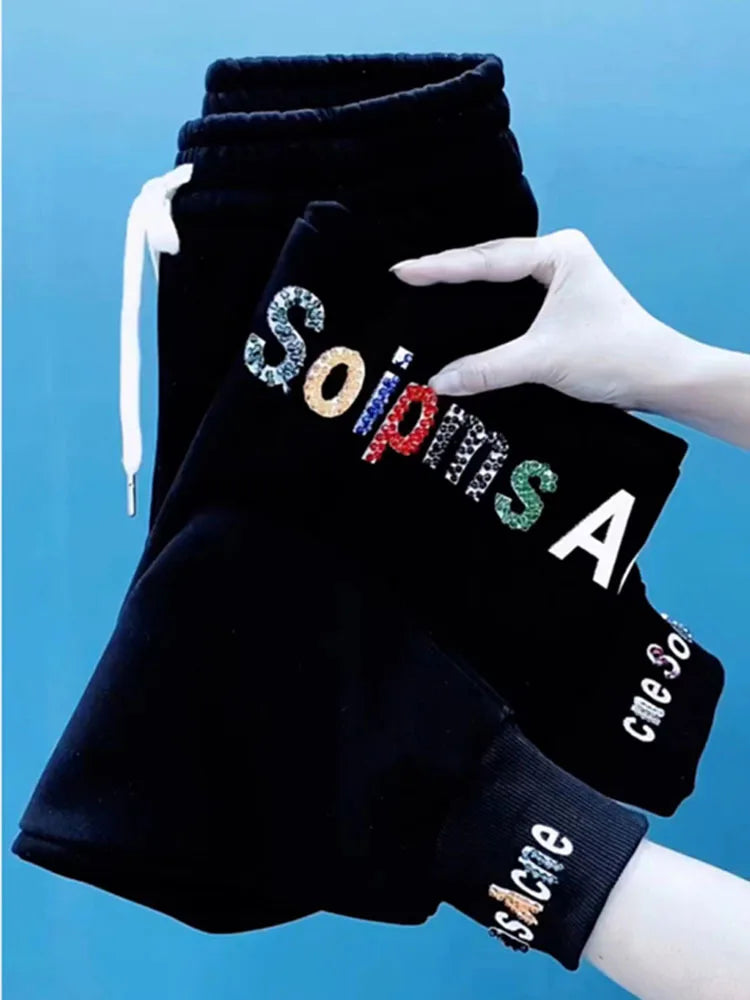 PENDRA Diamond Harem High Waist Casual Pants