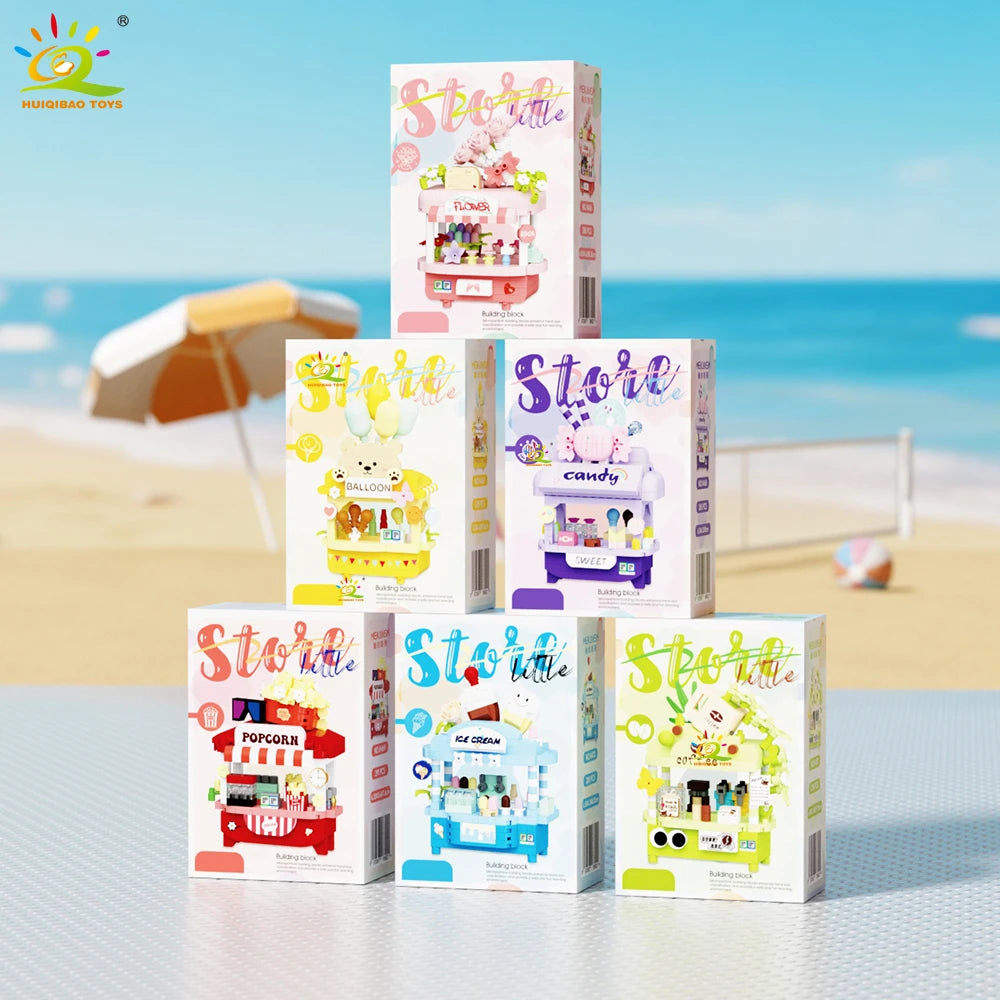 PENDRA Cute Dessert Micro Building Set