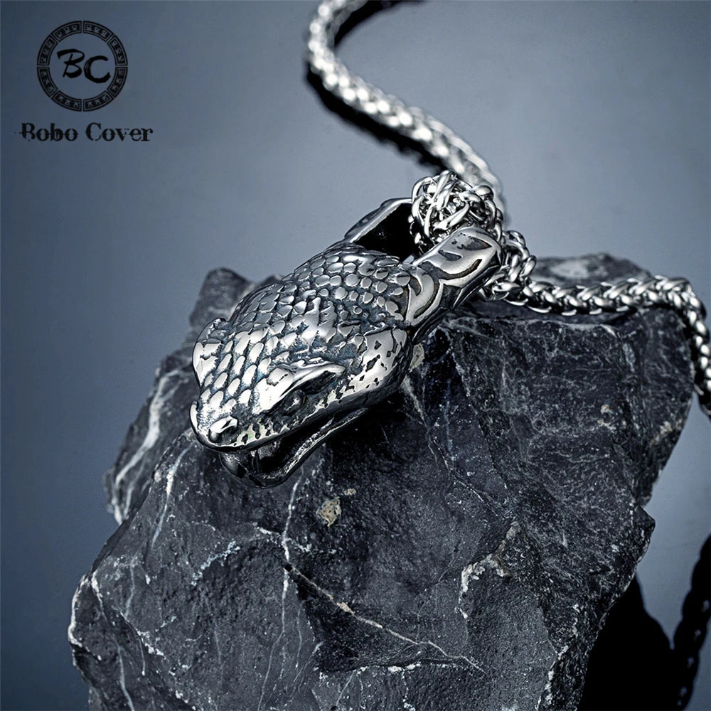 PENDRA Snake Vintage Necklace
