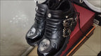 PENDRA Leather Cowhide Rock Top