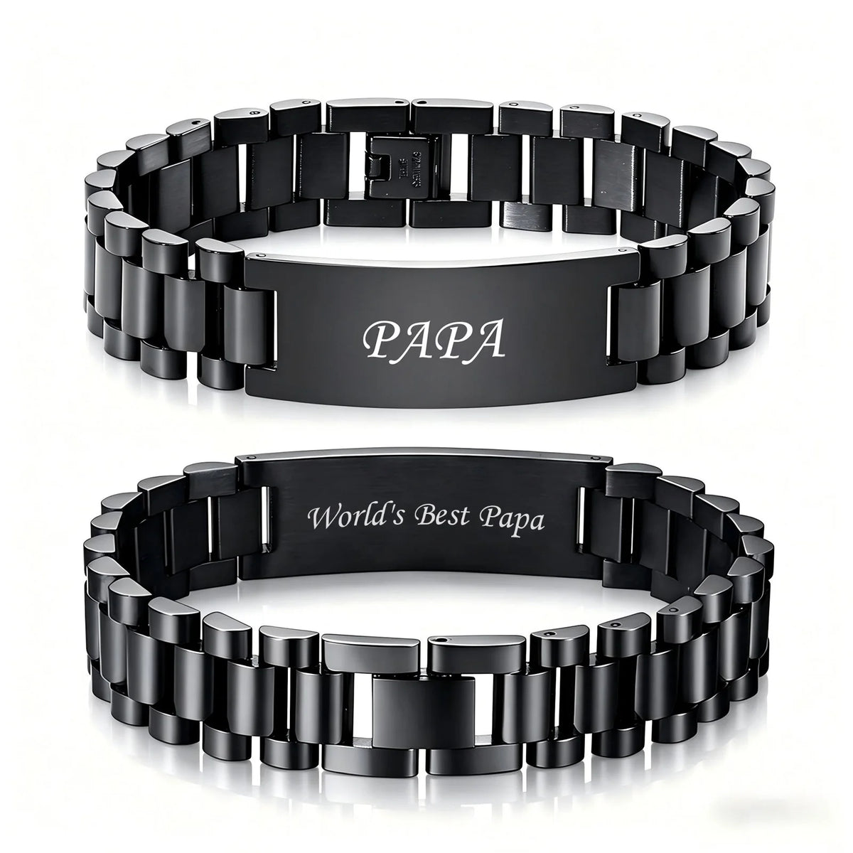 PENDRA Engraved Touching Bracelet