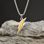 PENDRA Lightning Two Pendant Necklace