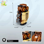 PENDRA Animal Birds Eagle Building Set