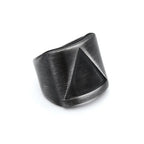 PENDRA Triangleforge Stainless Steel Triangle Ring