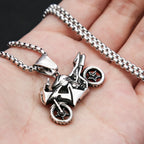 PENDRA Motorguard Vintage Motorcycle Pendant
