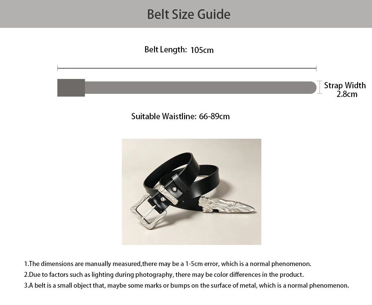 PENDRA Heralia Leather Black Rivet Studded Luxury Belt