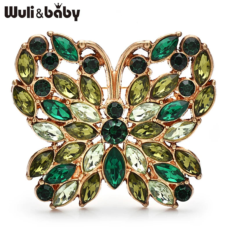 PENDRA Aurelia2 Rhinestone Brooch