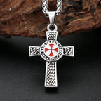 PENDRA Crossshield Stainless Steel Cross Shield Pendant