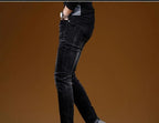 PENDRA Cowboy Black Letter Pants