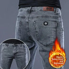 PENDRA Velvet Straight Brushed Trousers