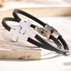 PENDRA Fenlith Cross Charm Bracelet