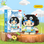PENDRA Cute Insect Micro Building Set
