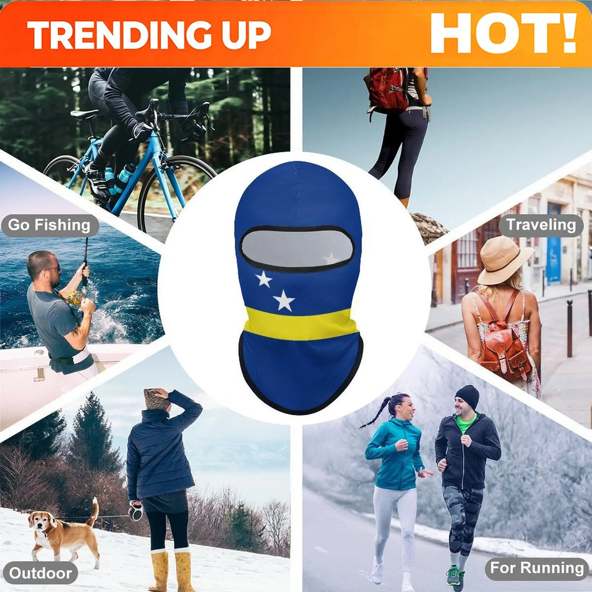 PENDRA Flag Cura Sunscreen Mask