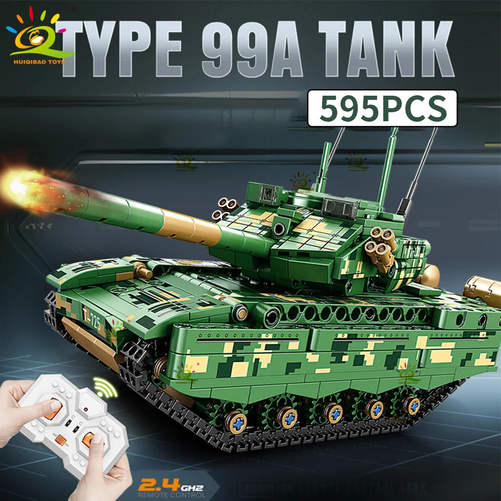 PENDRA RC Military Remote-Control Building Set