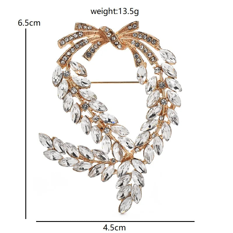 PENDRA Wheatley Sparkling Wheat Brooch