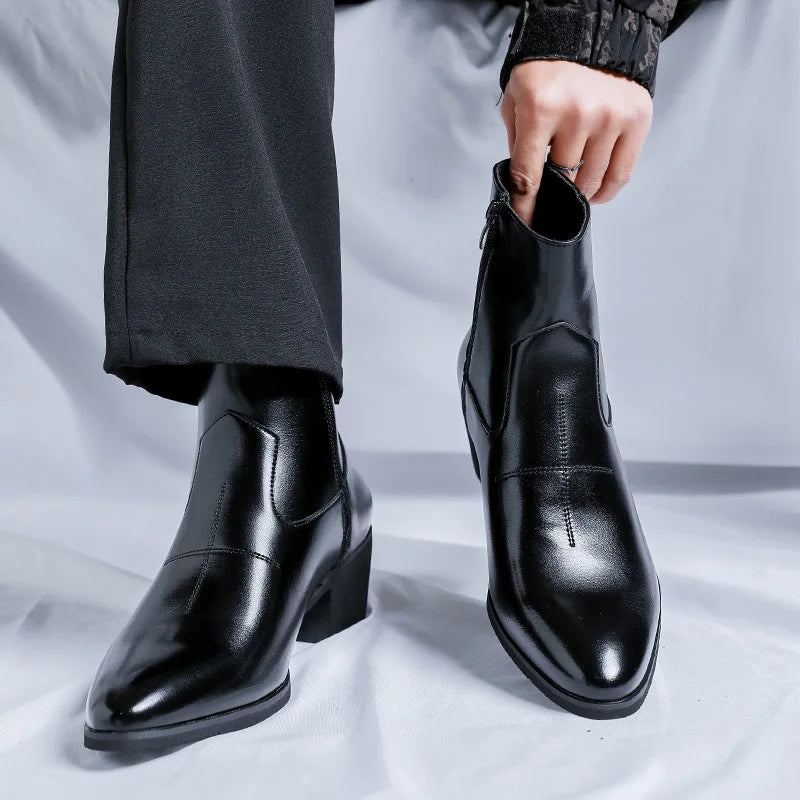 PENDRA Zipper Internal Height Boots