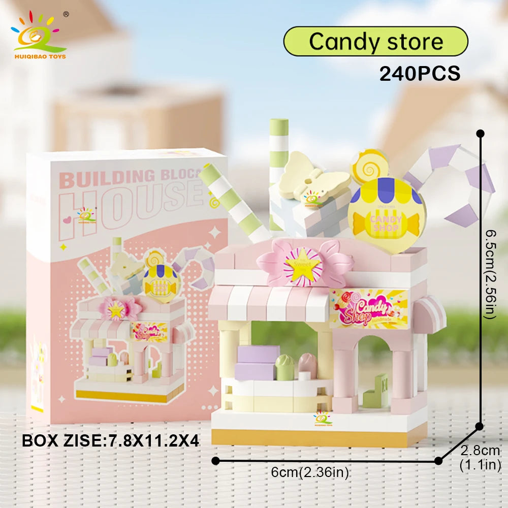 PENDRA Shop Burger Micro Building Set