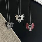 PENDRA Batgoth Vintage Stainless Steel Bat Pendant