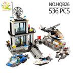 PENDRA Police Station Prison Building Set
