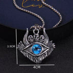 PENDRA Demoneye Stainless Steel Devil Eye Pendant