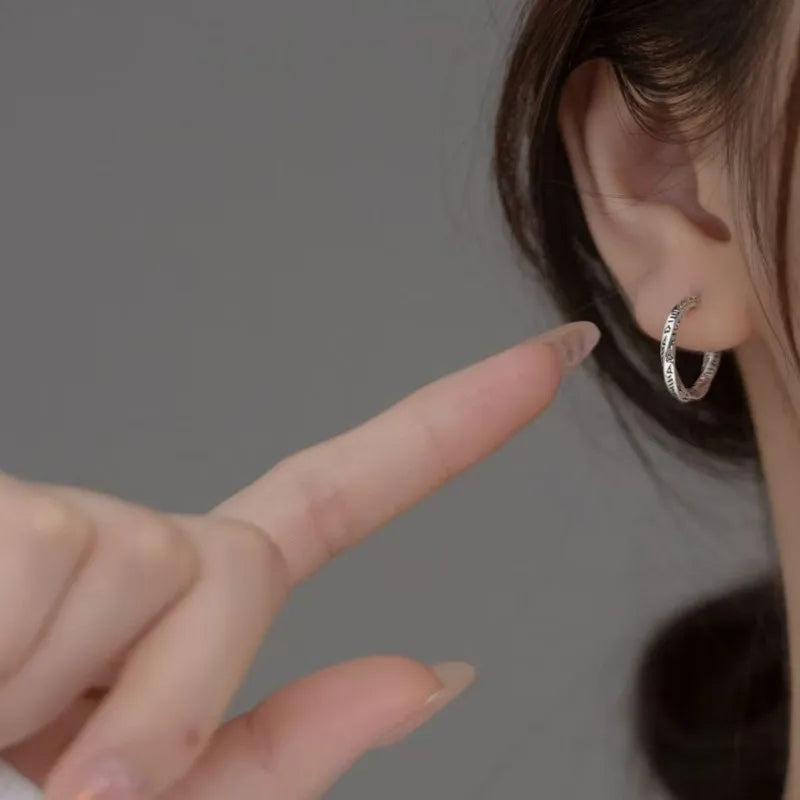 PENDRA Mobius Sterling Earrings