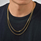 PENDRA Gold Silver Chain Necklace