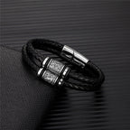 PENDRA Rune Classic Leather Bracelet