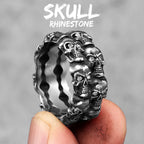 PENDRA Punk Gothic Skull Ring