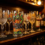 Rat Fink Beer Glass Cup Punk Rock Hot Rod Style Bar Party Drinkware Collection Ornaments