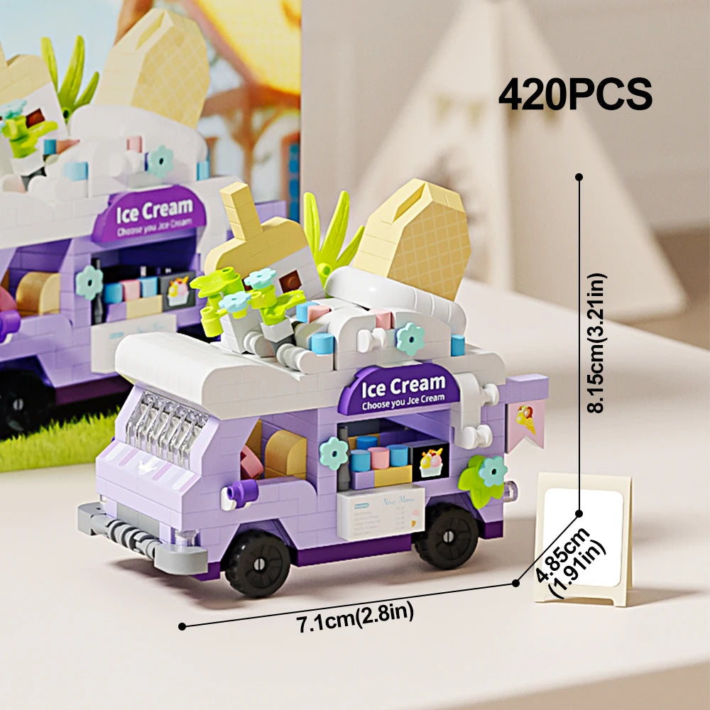 PENDRA Food Store Micro Building Set