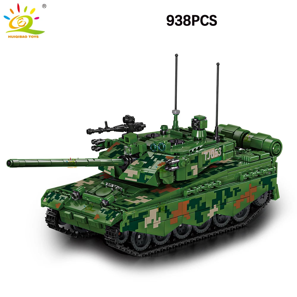 PENDRA Military Tank Army Building Set