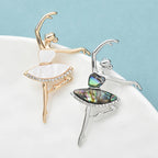 PENDRA Classic Abalone Shell Brooch
