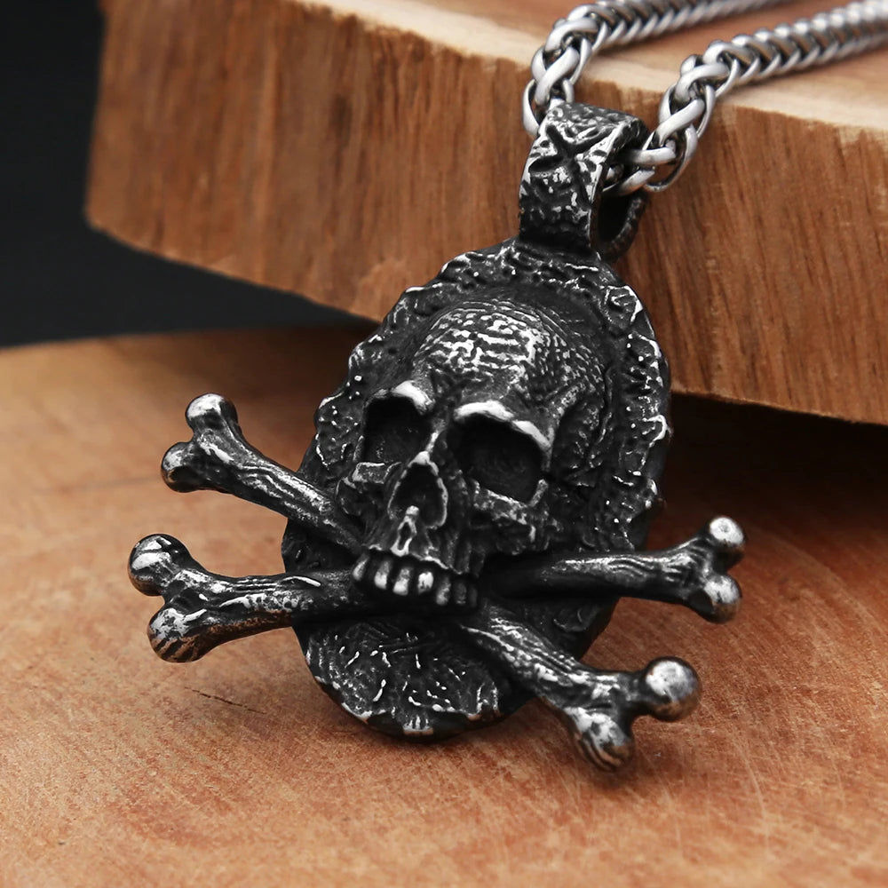 PENDRA Crossbones Skull Pendant