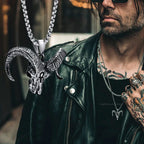 PENDRA Devil Skull Pendant Necklace