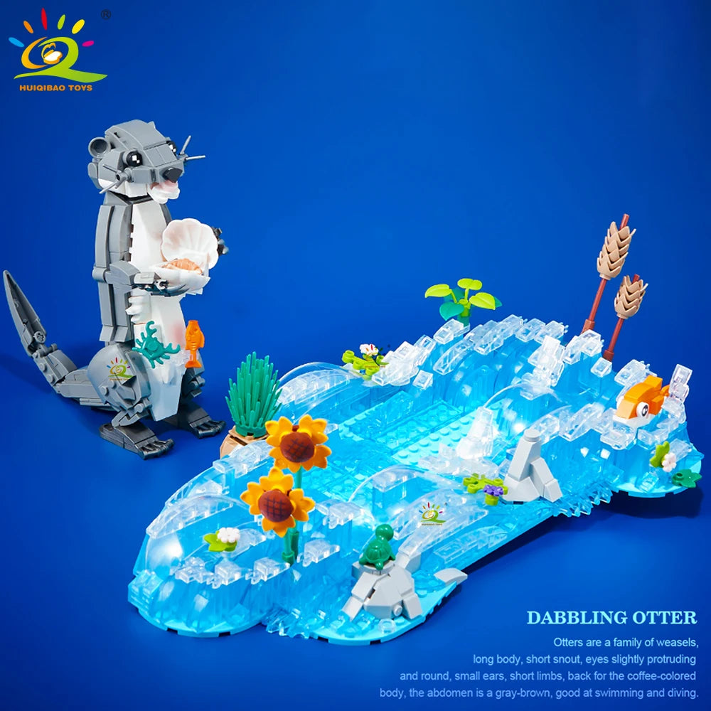 PENDRA Otter Animal Kid Building Set