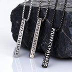 PENDRA Mobius Viking Valknut Pendant Necklace
