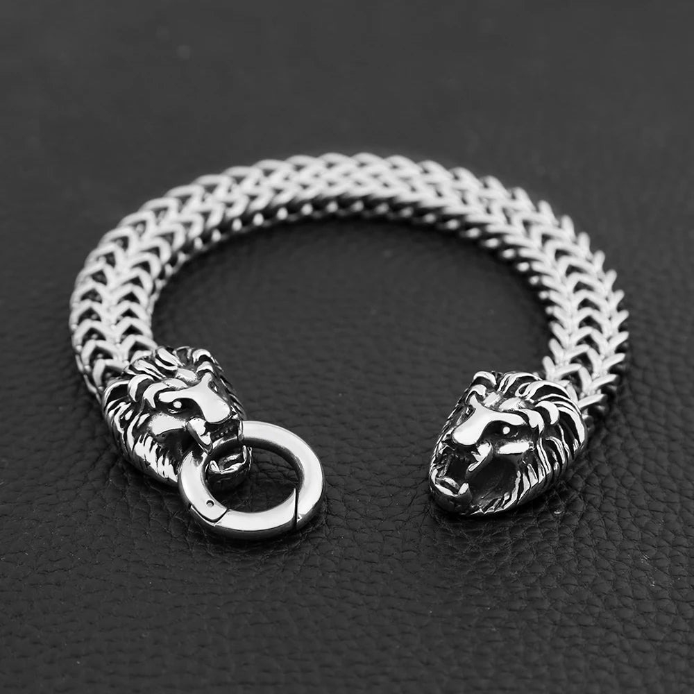 PENDRA Viking Twist Stainless Steel Cuff Bracelet