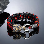PENDRA Celtic Knot Rune Steel Bracelet