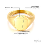 PENDRA Quinmond Signet Ring