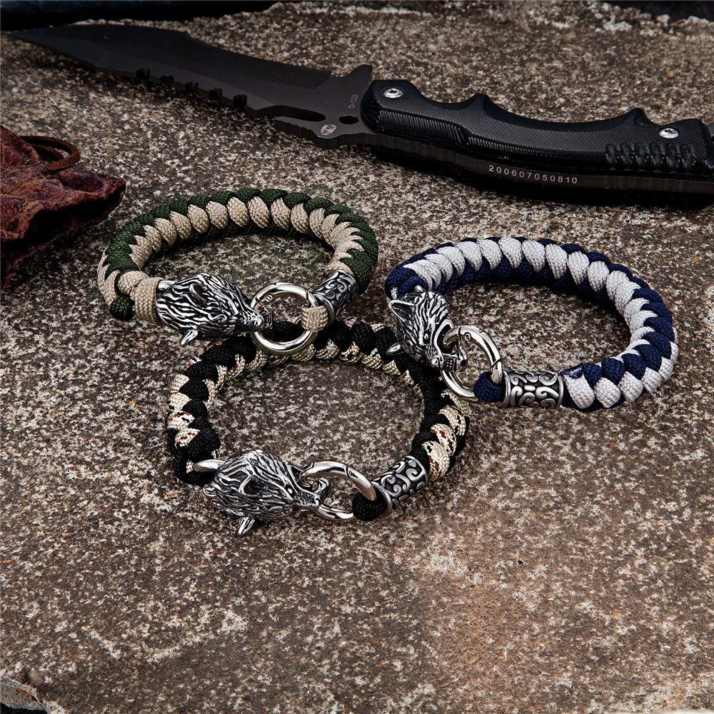 PENDRA Wolf Classic Steel Bracelet