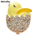 PENDRA Little Chicken In Egg Brooch