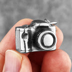 PENDRA SLR Camera Boyfriend Steel Necklace