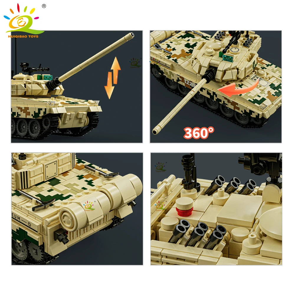 PENDRA Military Tank Army Building Set
