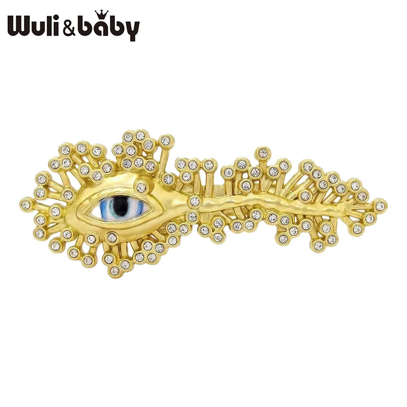 PENDRA Charming Artistic Eye Brooch