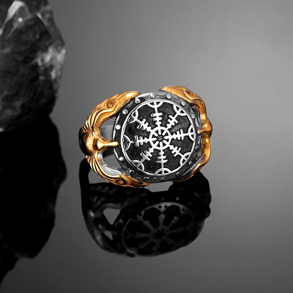 PENDRA Crow Gold Ring
